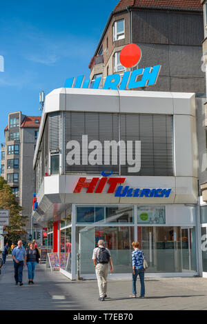 Supermarkt Ullrich, Mohrenstraße, Mitte, Berlin, Deutschland Hit Stockfoto