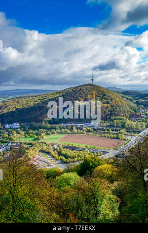 Porta Westfalica, Kreis Minden-Luebbecke,, 92660 Stockfoto