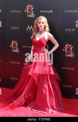 Mai 5, 2019-Pasadena, CA, USA - LOS ANGELES - 5. Mai: Olivia Rose Keegan Am2019 Daytime Emmy Awards in Pasadena Convention Center am 5. Mai 2019 in Pasadena, CA (Credit Bild: © Kay Blake/ZUMA Draht) Stockfoto