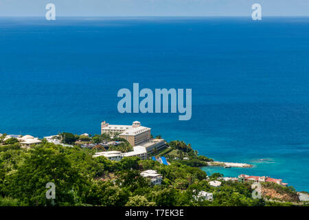 Marriott's Frenchman's Reef & Morning Star Beach Resort, Morningstar Beach, St. Thomas, US Virgin Islands. Stockfoto