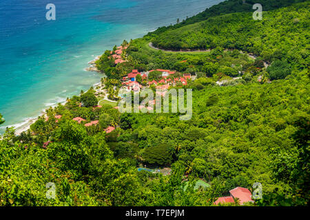 Karambolen Beach Resort, St. Croix, US Virgin Islands. Stockfoto