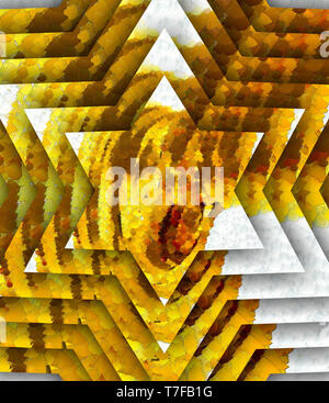 Luxus gold Hintergrund. Reichhaltige Textur Design. Abstrakte golden Art.-Lager. Öl malerei Grafik Stil. Aquarell Handzeichnung Nachahmung. Gut für wallp Stockfoto