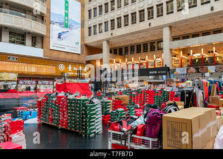 Taipei, Jan 10: Innenansicht des Taipei Main Station auf Jan 10, 2019 in Taipei Stockfoto