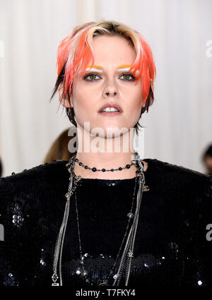 Kristen Stewart an der Metropolitan Museum der Kunst Kostüm Institut Benefiz-gala 2019 in New York, USA. Stockfoto