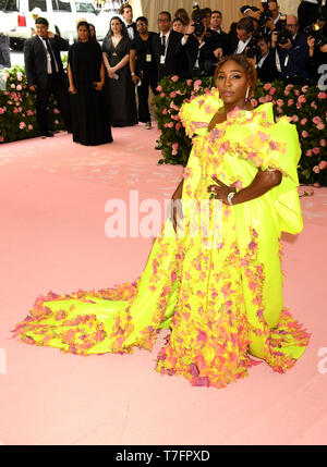 Serena Williams an der Metropolitan Museum der Kunst Kostüm Institut Benefiz-gala 2019 in New York, USA. Stockfoto