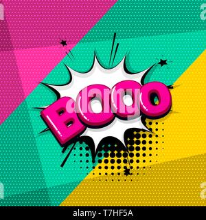 Pop Art Comic Text Stock Vektor