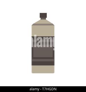 Flasche Vektor Wasser Wein Bier trinken Symbol isoliert weißer Hintergrund Kunststoff design Stock Vektor
