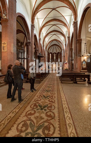 Italien Turin Piedmnt Kirche von San Domenico - Nave Stockfoto