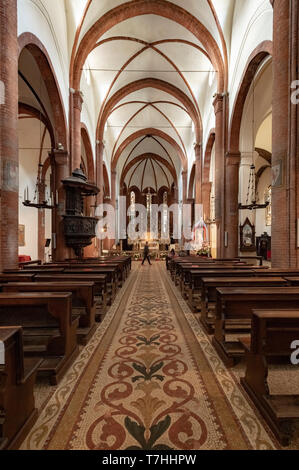 Italien Turin Piedmnt Kirche von San Domenico - Nave Stockfoto