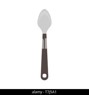 Küchengeräte kochen inländischen Werkzeugvektor Flachbild-Symbol. Kulinarische Küche Küchenutensilien Stock Vektor