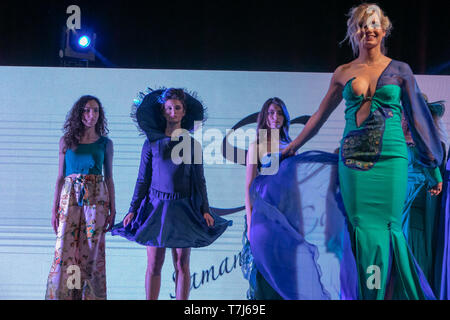 Palermo, Italien. 05 Mai, 2019. Mercedesz Henger während der Gran Gala Moda in Palermo. Credit: Antonio Melita/Pacific Press/Alamy leben Nachrichten Stockfoto