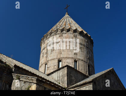 Detail des Kloster Tatev. Es ist eines der ältesten und berühmtesten Klosteranlagen in Armenien. Stockfoto