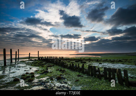 Port de Cocksdorp Stockfoto