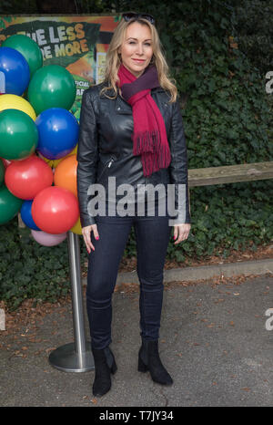 Celebrity Ankünfte für WUNDER PARK @ Chessington World Of Adventures Resort Mit: Sophie Blake Wo: Surrey, Großbritannien Wann: 06 Apr 2019 Credit: Phil Lewis/WENN.com Stockfoto