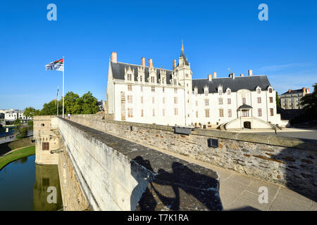 Frankreich, Loire-Atlantique, Nantes, das Château des Ducs de Bretagne (Herzöge von Bretagne Castle) Stockfoto