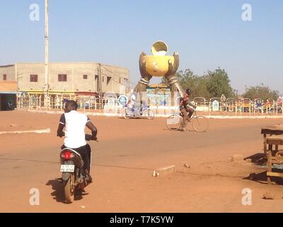 Burkina-faso Bombenanschlag in Ouagadougou Stockfoto