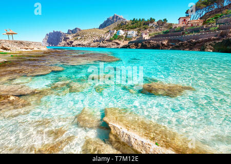 Cala San Vicente Mallorca Spanien Stockfoto