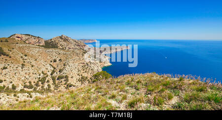 Platja des Coll Baix Mallorca Spanien Stockfoto