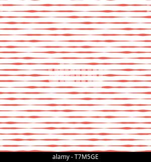 Red Hand horizontalen Streifen nahtlose Vektor Hintergrund Stock Vektor