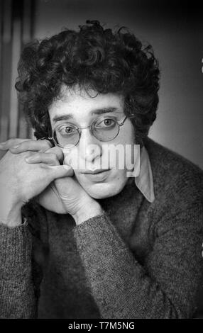 Keith Reid von Procol Harum im Amsterdam Hotel Hilton, 1970. Stockfoto