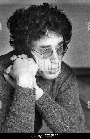 Keith Reid von Procol Harum im Amsterdam Hotel Hilton, 1970. Stockfoto