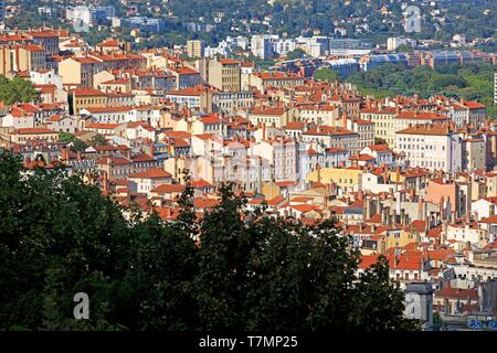 Frankreich, Rhône, Lyon, 1. Arrondissement, Les Terreaux Bezirk, ein UNESCO-Weltkulturerbe Stockfoto