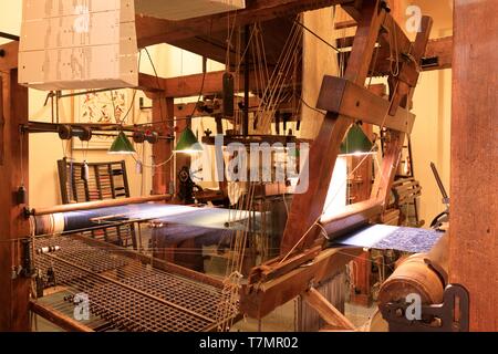 Frankreich, Rhône, Lyon, 4. Arrondissement, Le Plateau Stadtteil La Croix Rousse, das Haus des Canuts Stockfoto