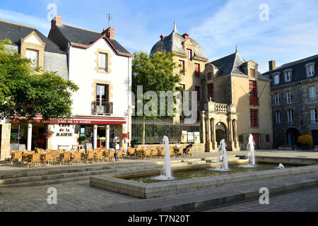 Frankreich, Loire-Atlantique, Guérande Halbinsel, Le Croisic, Aiguillon Hotel, 17. Jahrhundert Stockfoto