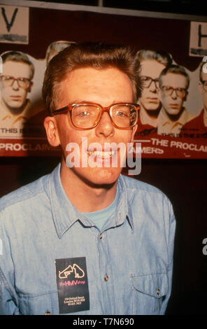 Die verkündiger Scottish Pop Duo mit Charlie Reid über 1988 Stockfoto