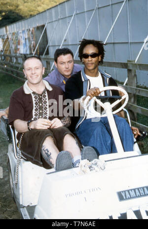 THE PRODIGY Deutsch rock Gruppe mit Keith Flint in Leeds im Jahr 1997 Stockfoto