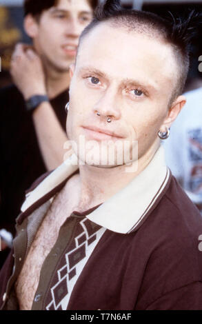 THE PRODIGY Deutsch rock Gruppe mit Keith Flint in Leeds im Jahr 1997 Stockfoto