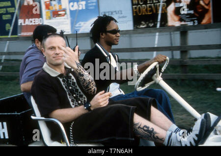 THE PRODIGY Deutsch rock Gruppe mit Keith Flint in Leeds im Jahr 1997 Stockfoto