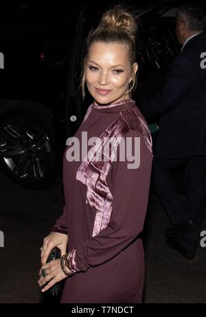 Eintreffen der Gäste auf der Hochzeit von Marc Jacobs und Charly Defrancesco Empfang im Grill Room Restaurant bietet: Kate Moss Wo: New York City, New York, United States Wenn: 06 Apr 2019 Credit: Arturo Holmes/WENN.com Stockfoto