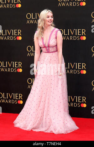 Olivier Awards 2019 in der Royal Albert Hall - Ankunft mit: Nell Hudson Wo: London, Vereinigtes Königreich, wenn: 07 Apr 2019 Credit: Mario Mitsis/WENN.com gehalten Stockfoto