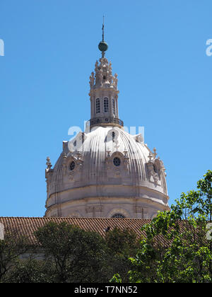 Kirche Basilica da Estrela in Lissabon Stockfoto