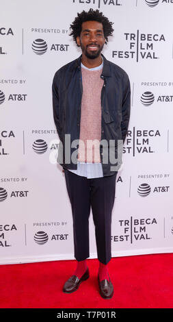 New York, NY - 27. April 2019: Gary Richardson die Premiere der gute Haltung nimmt während 2019 Tribeca Film Festival in der SVA Theater Stockfoto