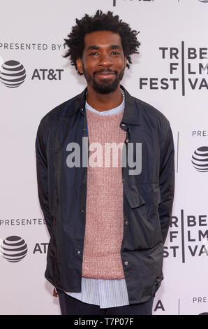 New York, NY - 27. April 2019: Gary Richardson die Premiere der gute Haltung nimmt während 2019 Tribeca Film Festival in der SVA Theater Stockfoto