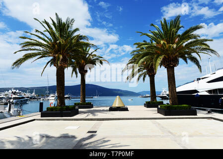 Porto Montenegro Tivat. Stockfoto