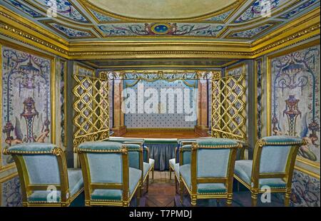 Frankreich, Yvelines, Versailles, Schloss Versailles als Weltkulturerbe von der UNESCO, der Oper, des Königs. Stockfoto