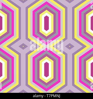 Einfache nahtlose geometrischen Hintergrund mit Silber, Distel und Mulberry Farben. Kann für Tapeten verwendet werden, kreative Mode Design, Geschenkpapier oder Stockfoto