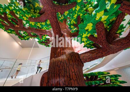 Dänemark, Nordjütland, Billund, der Baum der Kreativität - monumentale