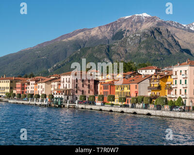 Kleines Dorf von Gravedona am Comer See Stockfoto