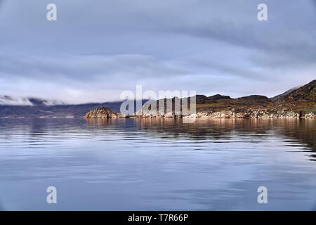 Landschaft, Einarsfjordur, Grönland Stockfoto