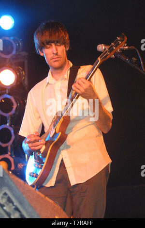 Stephen Malkmus und Jinx im Reading Festival 2001 durchführen Stockfoto