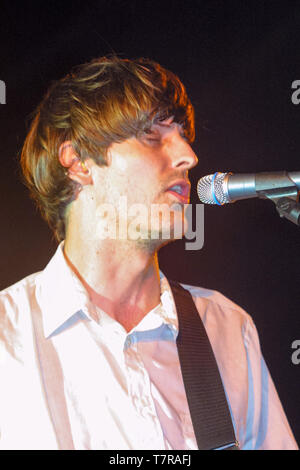 Stephen Malkmus und Jinx im Reading Festival 2001 durchführen Stockfoto