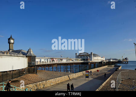 Brighton Pier in England Großbritannien Stockfoto