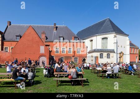 Frankreich, Nord, Lille, Contesse Hospiz in der Nähe von Lille Stockfoto