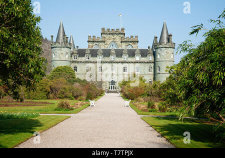 Inveraray Castle, Argyll & Bute, Scottish Highlands, Schottland Stockfoto