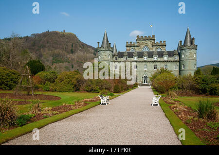 Inveraray Castle, Argyll & Bute, Scottish Highlands, Schottland Stockfoto