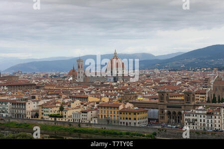 Blick auf Florenz Stockfoto